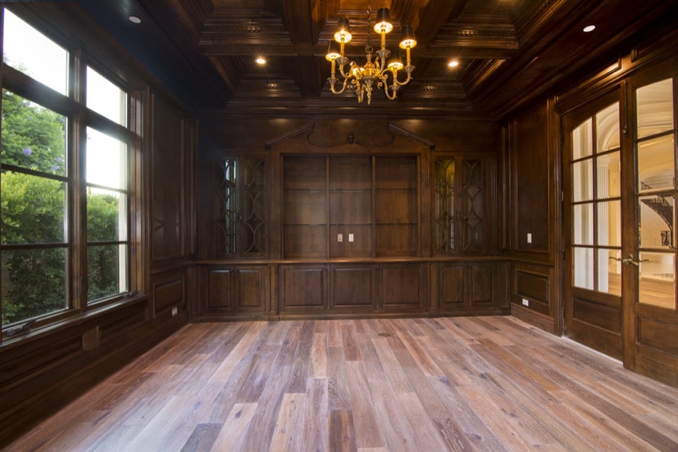 Gorgeous Panelled Library built by Richard Smith Custom Home Development